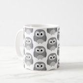 Niedliche Uhu Kaffeetasse (Vorderseite Links)