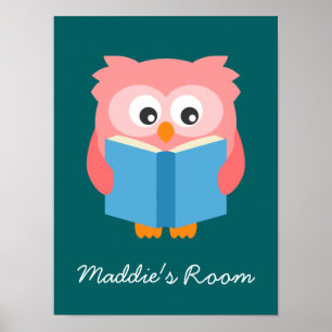 Niedliche Uhu Poster