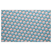 Niedliche Uhu Stoff (Yard (91,4 cm))