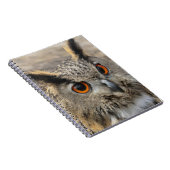 Niedliche Uhusfotografie Notizblock (Rechte Seite)