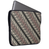 Niedliche ukrainische Muster Laptopschutzhülle (Vorne Rechts)