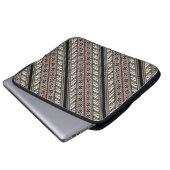 Niedliche ukrainische Muster Laptopschutzhülle (Vorne Knopf)