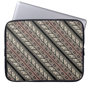 Niedliche ukrainische Muster Laptopschutzhülle