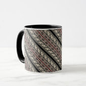 Niedliche ukrainische Muster Tasse (Vorderseite Links)