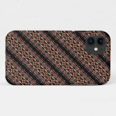 Niedliche ukrainische Streifenmuster Case-Mate iPhone Hülle (Rückseite (Horizontal))