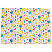 Niedliche Umbrella Girl Große Geschenktüte (Rückseite)