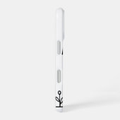 Niedliche Umbrella Girl iPhone Case 🌧️ ✨ iPhone 16 Hülle (Rechte Seite)