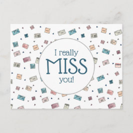 Niedliche Umschläge wirklich Miss You Teacher Postkarte