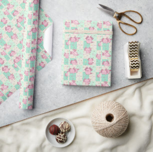 Niedliche und adorable Axolotl Geschenkpapier