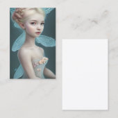 Niedliche und adorable Fairy Grafik Visitenkarte (Vorne/Hinten)