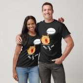 Niedliche und alberne Fettkatze T-Shirt (Unisex)