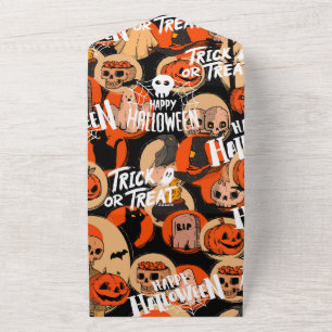 Niedliche und Beängstigende Halloween-Spooky-Ville All In One Einladung