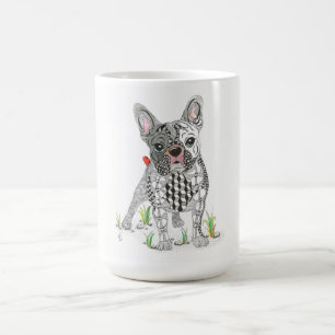 Niedliche und bezaubernde französische Bulldogin-T Kaffeetasse