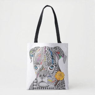Niedliche und bunte Boxer-HundeTaschen-Tasche Tasche