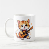 niedliche und coole kleine Gitarre Kaffeetasse (Links)