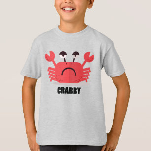 Niedliche und einfache Crabby-Krabbe T-Shirt