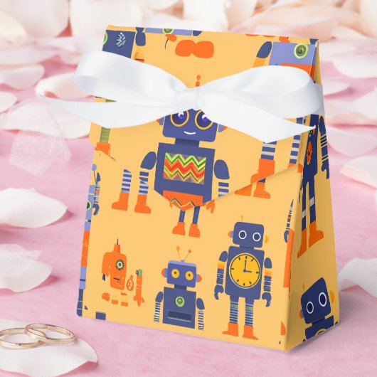 Niedliche und einzigartige Roboter Gefälligkeitsbo Geschenkschachtel (Hochzeit)