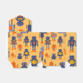 Niedliche und einzigartige Roboter Gefälligkeitsbo Geschenkschachtel (Ungefaltet)