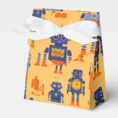 Niedliche und einzigartige Roboter Gefälligkeitsbo Geschenkschachtel (Vorderseite)