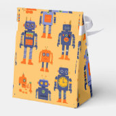 Niedliche und einzigartige Roboter Gefälligkeitsbo Geschenkschachtel (Rückseite)