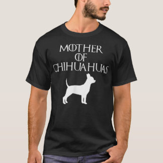 Niedliche und einzigartige Weiße Mutter von Chihua T-Shirt