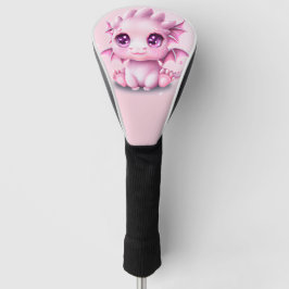 Niedliche und erlesene Fantasie Pink Baby Chibi Golf Headcover