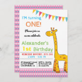 NIEDLICHE UND FARBEITETE TIERE - BIRDERTAGINVITATI EINLADUNG (Vorne/Hinten)