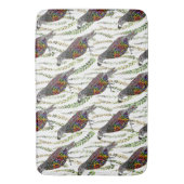 Niedliche und farbenfrohe Berglandmatte Badematte (Vorderseite Vertikal)