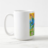 Niedliche und farbenfrohe Boston Terrier Tasse (Links)