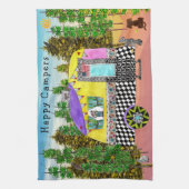 Niedliche und farbenfrohe Campers Küchenhandtücher Geschirrtuch (Vertikal)