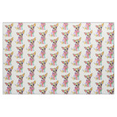 Niedliche und farbenfrohe Chihuahua-Stoffe Stoff (Yard (91,4 cm))