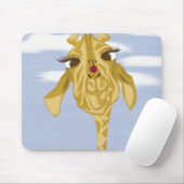 Niedliche und farbenfrohe Giraffe Mousepad (Mit Mouse)