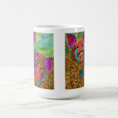 Niedliche und farbenfrohe Guinea Hunde Schweine Ta Kaffeetasse (Mittel)