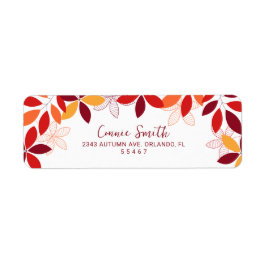 Niedliche und farbenfrohe Herbstlaube