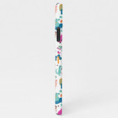 Niedliche und farbenfrohe Jungtiermuster iPhone Hülle (Rechte Seite)