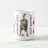 Niedliche und farbenfrohe Labrador Lover Tasse (Mittel)