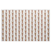 Niedliche und farbenfrohe Lama-Stoffe Stoff (Yard (91,4 cm))