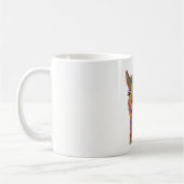 Niedliche und farbenfrohe Llama Tasse 11 oz. (Links)