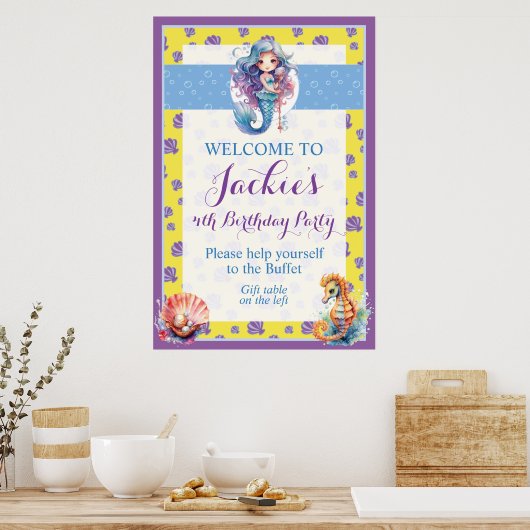 Niedliche und farbenfrohe Magie Poster (Küche)