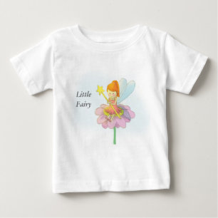 Niedliche und farbenfrohe magische Fee für kleine  Baby T-shirt
