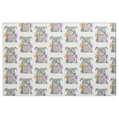 Niedliche und farbenfrohe Pit Bull Fabric Stoff (Fat Quarter (45,7 x 55,9 cm))