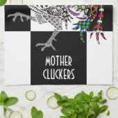 Niedliche und farbenfrohe Roster Küchentücher (Gefaltet)