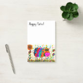 Niedliche und farbenfrohe Schafe Post-it Klebezettel (Büro)