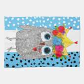 Niedliche und farbenfrohe Schüssel Küchentuch (Horizontal)