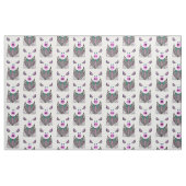 Niedliche und farbenfrohe Schweinegewebe Stoff (Yard (91,4 cm))