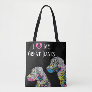 Niedliche und farbenfrohe Tanztasche Tasche