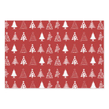 Niedliche und farbenfrohe Weihnachtsbäume