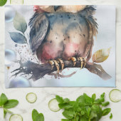 Niedliche und farbenfrohe Weihnachtsküche Handtuch (Gefaltet)