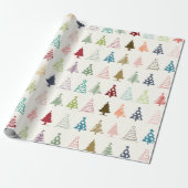 Niedliche und farbenfrohe Weihnachtswrapping Paper Geschenkpapier (Ungerollt)