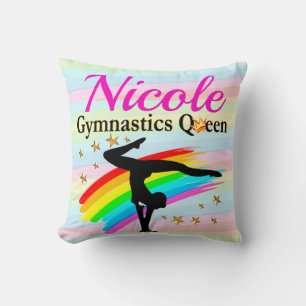 NIEDLICHE UND FARBHAFTE GYMNASTIK-DESIGN KISSEN